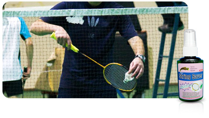 Badminton Grip Enhancer